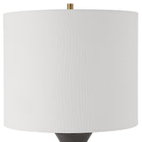 Uttermost Fountain Black Stone Buffet Lamp - Home Elegance USA