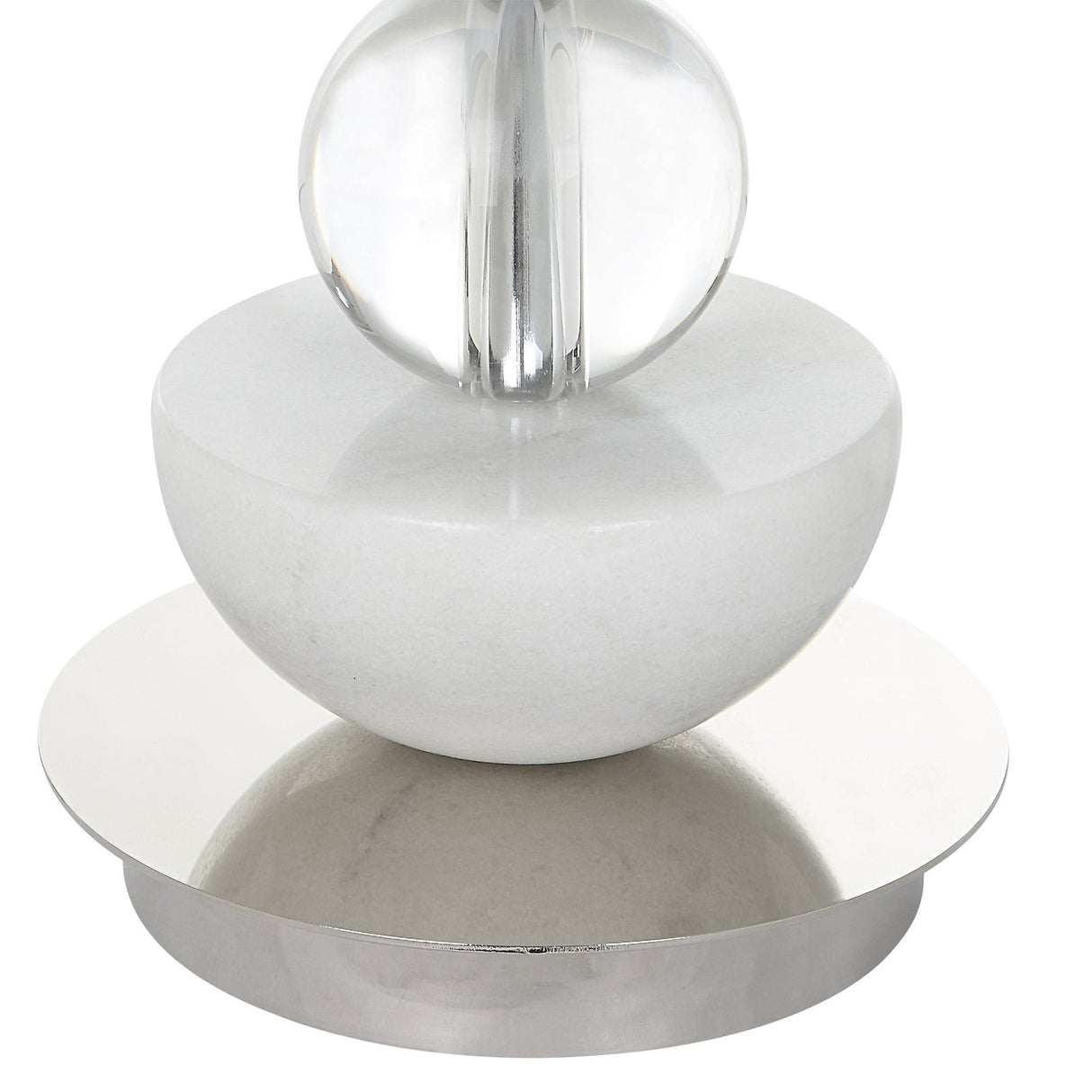 Uttermost Exposition Nickel Buffet Lamp - Home Elegance USA