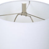 Uttermost Exposition Nickel Buffet Lamp - Home Elegance USA