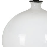 Uttermost Collar Gloss White Table Lamp - Home Elegance USA