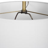 Uttermost Coil Sculpted Blue Table Lamp - Home Elegance USA
