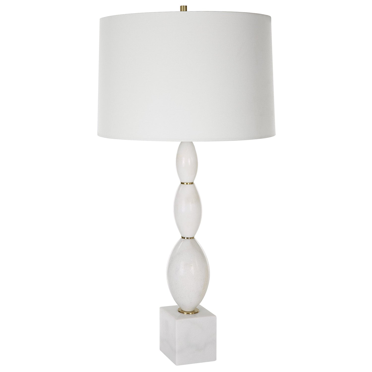 Uttermost Regalia White Marble Table Lamp - Home Elegance USA