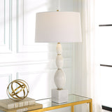 Uttermost Regalia White Marble Table Lamp - Home Elegance USA