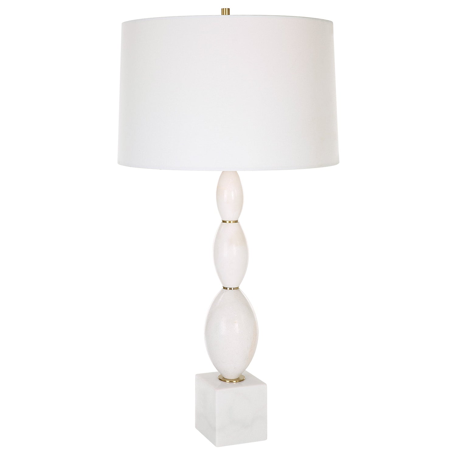 Uttermost Regalia White Marble Table Lamp - Home Elegance USA