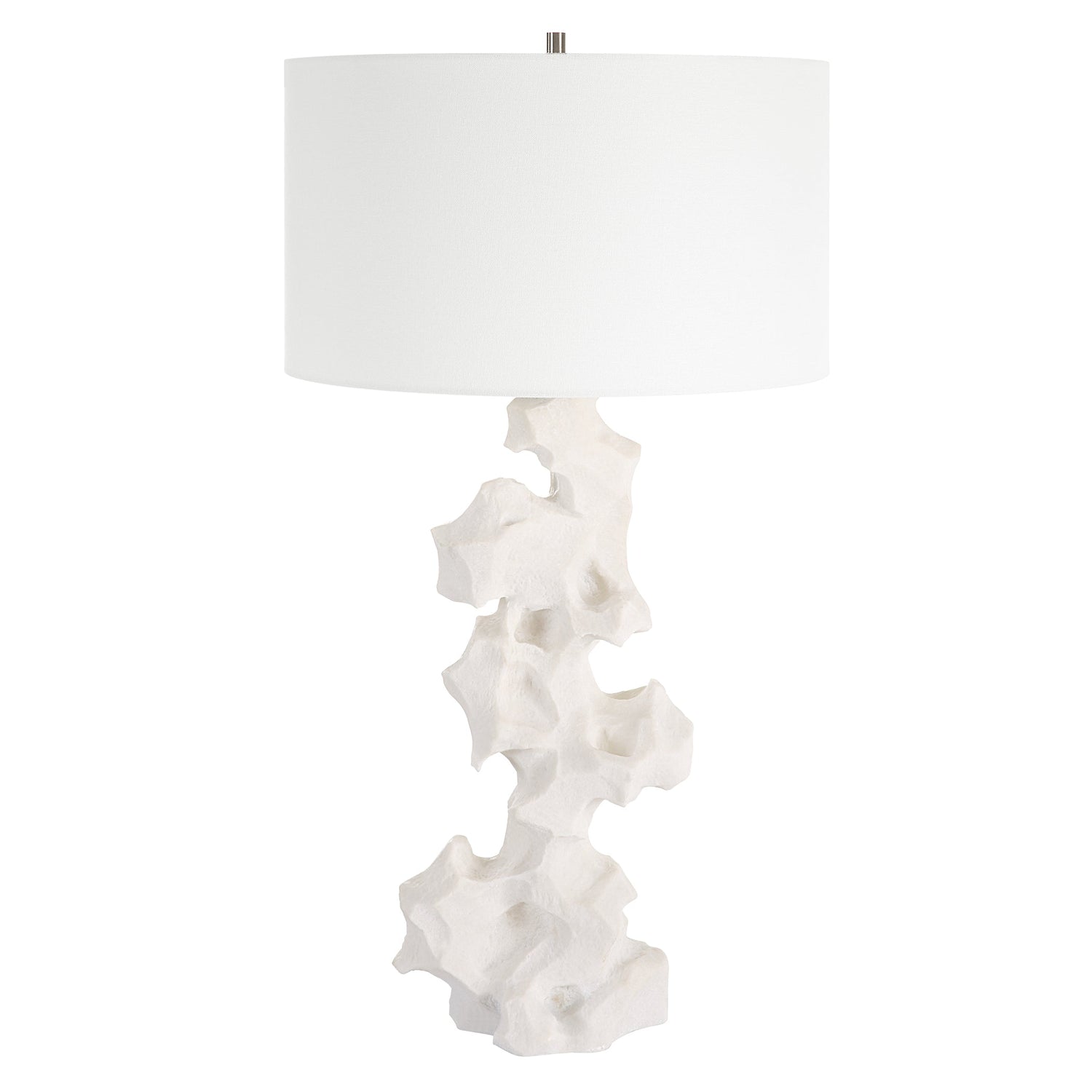 Uttermost Remnant White Marble Table Lamp - Home Elegance USA