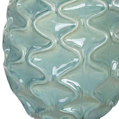 Uttermost Laced Up Sea Foam Glass Table Lamp - Home Elegance USA