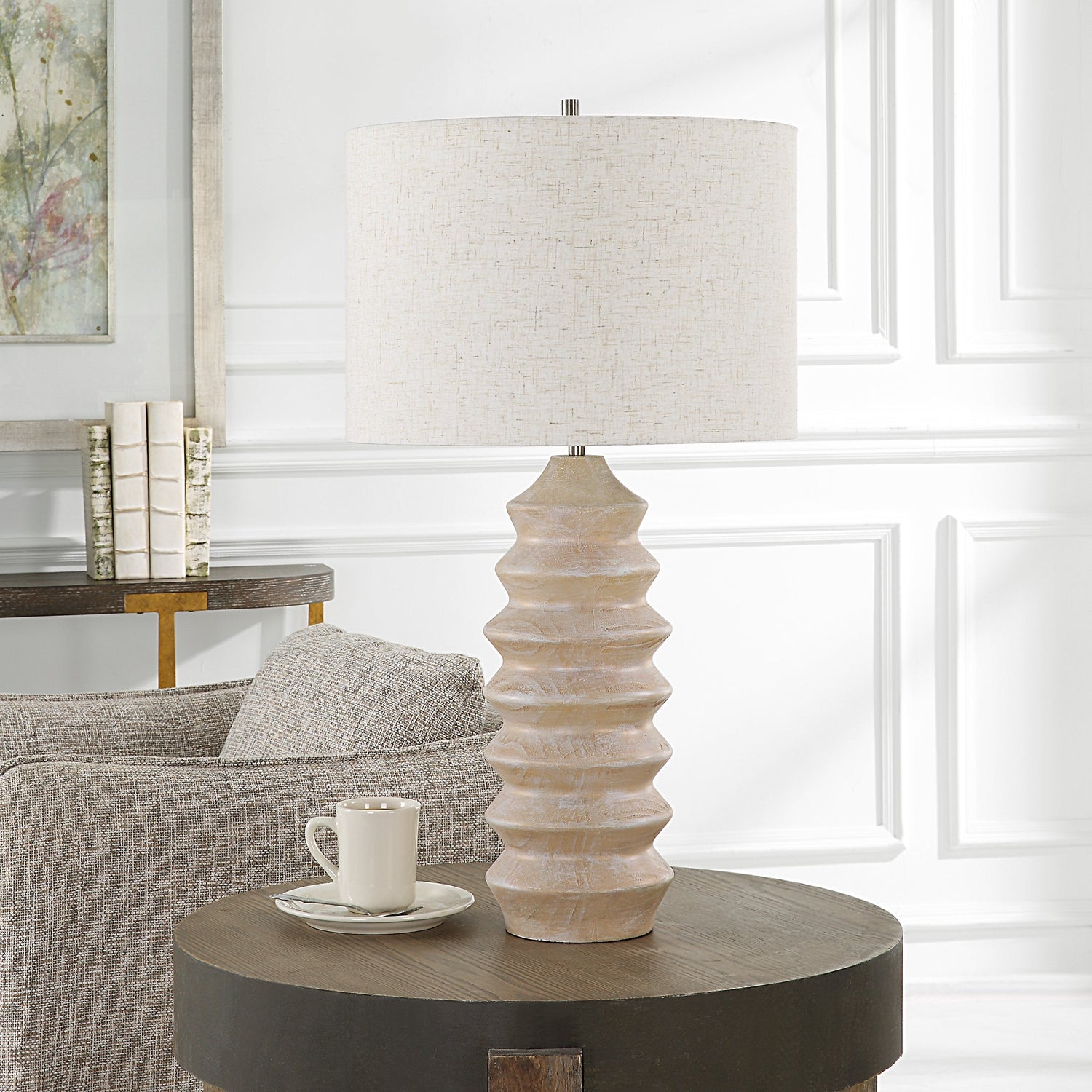 Uttermost Uplift Geometric Table Lamp - Home Elegance USA