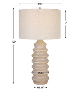 Uttermost Uplift Geometric Table Lamp - Home Elegance USA