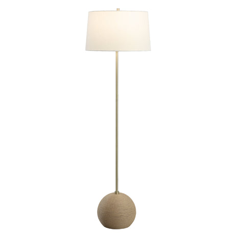 Uttermost Captiva Brass Floor Lamp - Home Elegance USA