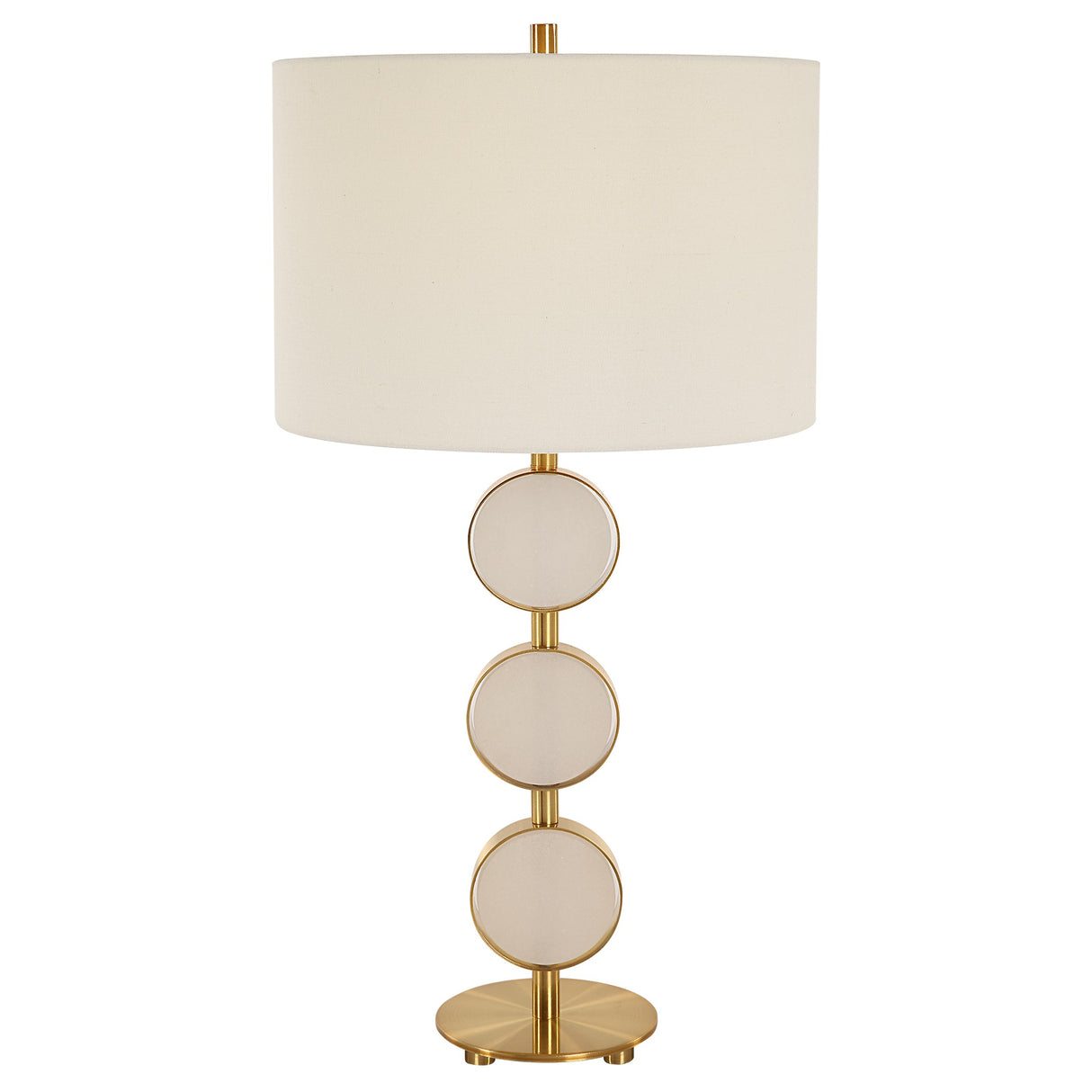 Uttermost Three Rings Contemporary Table Lamp - Home Elegance USA