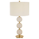Uttermost Three Rings Contemporary Table Lamp - Home Elegance USA
