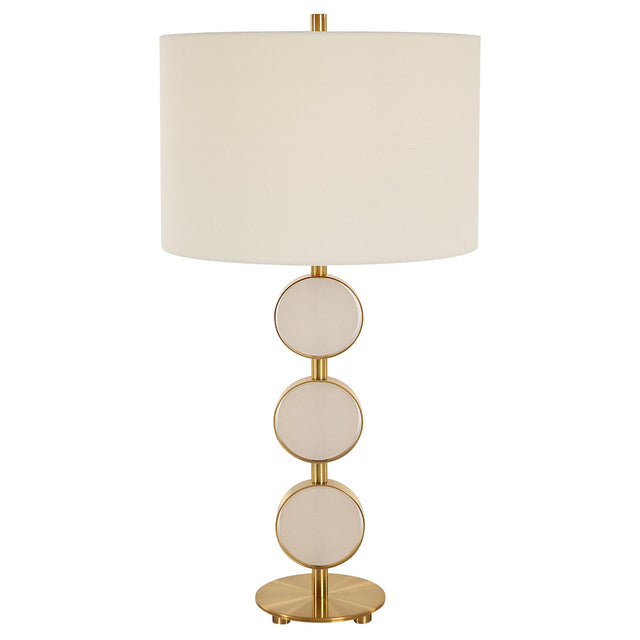 Uttermost Three Rings Contemporary Table Lamp - Home Elegance USA