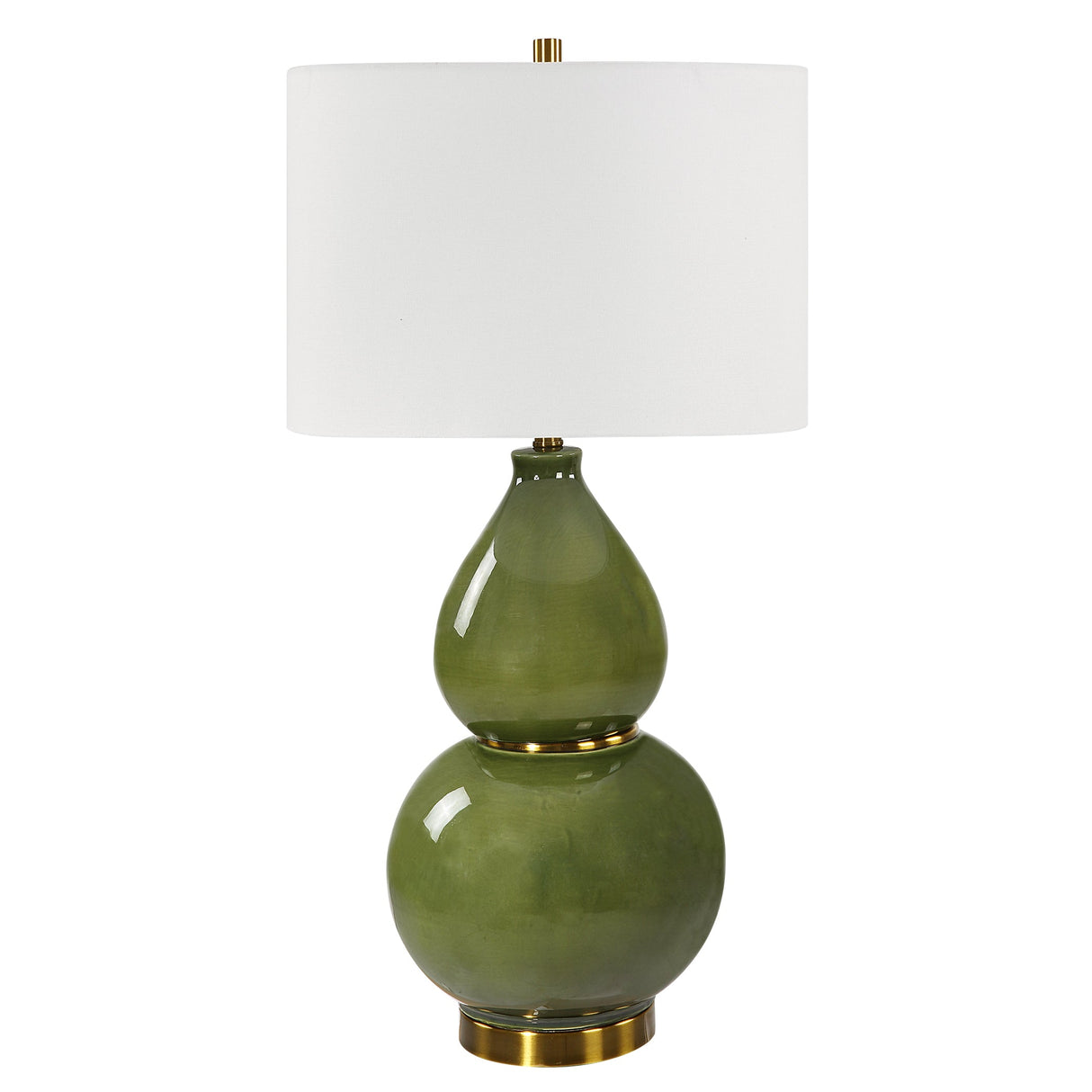 Uttermost Gourd Green Table Lamp - Home Elegance USA