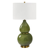 Uttermost Gourd Green Table Lamp - Home Elegance USA