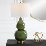 Uttermost Gourd Green Table Lamp - Home Elegance USA