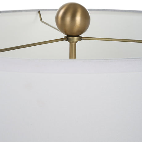 Cardoni Bronze Glass Table Lamp | Uttermost | Home Elegance USA