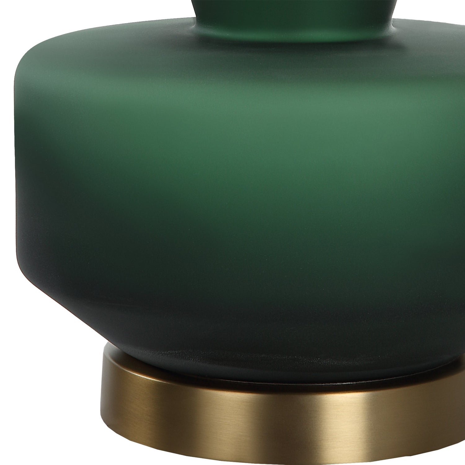 Uttermost Trentino Dark Emerald Green Table Lamp - Home Elegance USA