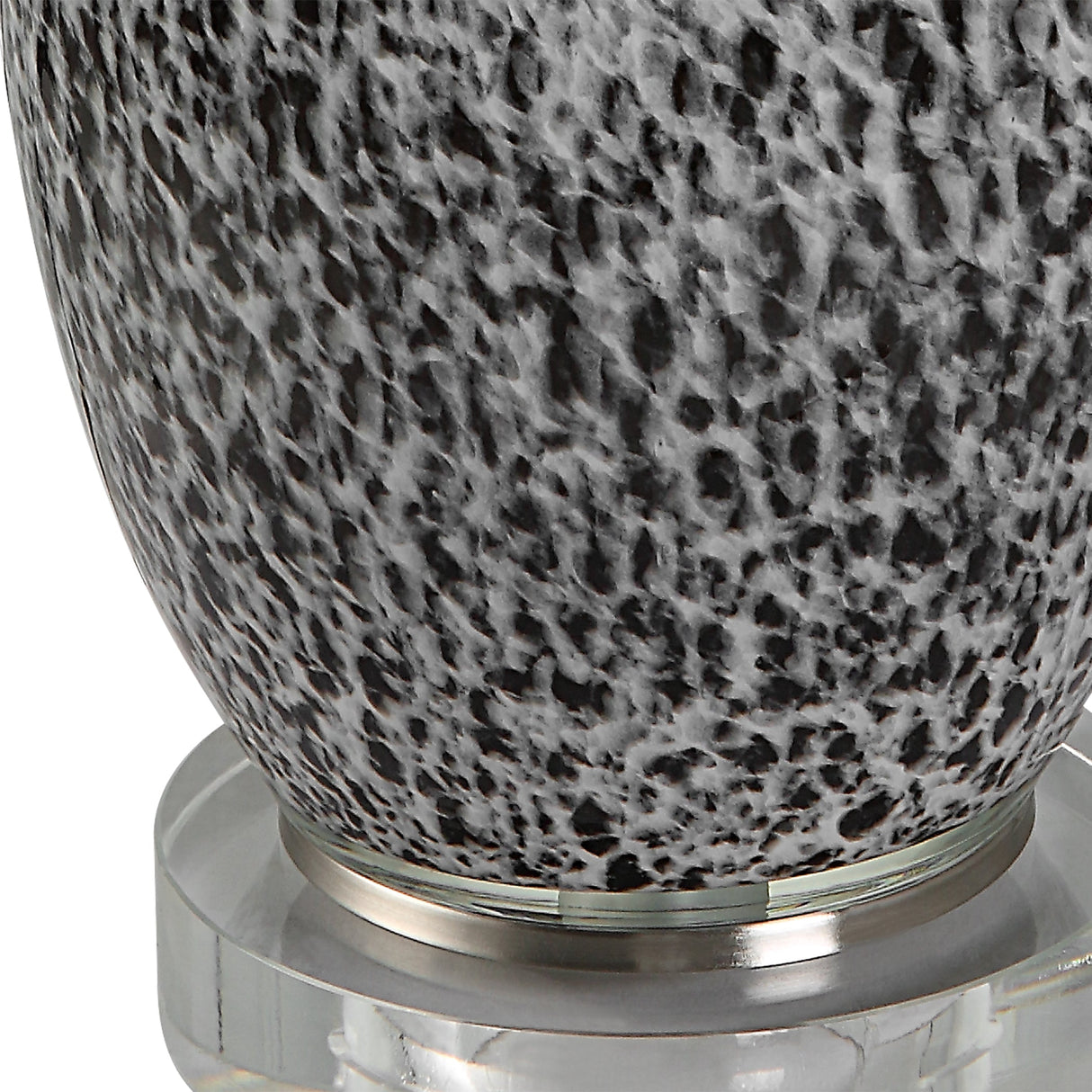 Uttermost Velino Curvy Glass Table Lamp - Home Elegance USA