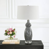 Uttermost Velino Curvy Glass Table Lamp - Home Elegance USA