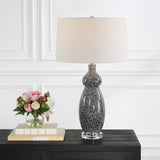 Uttermost Velino Curvy Glass Table Lamp - Home Elegance USA
