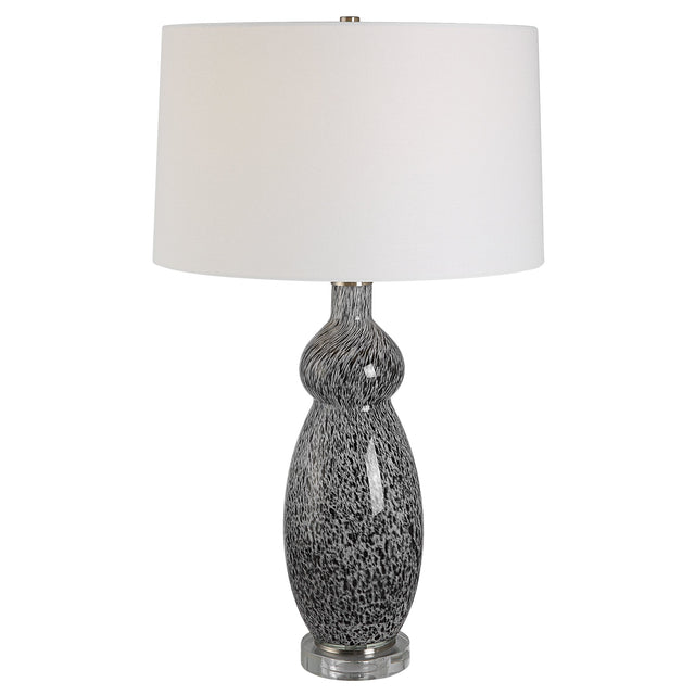Uttermost Velino Curvy Glass Table Lamp - Home Elegance USA