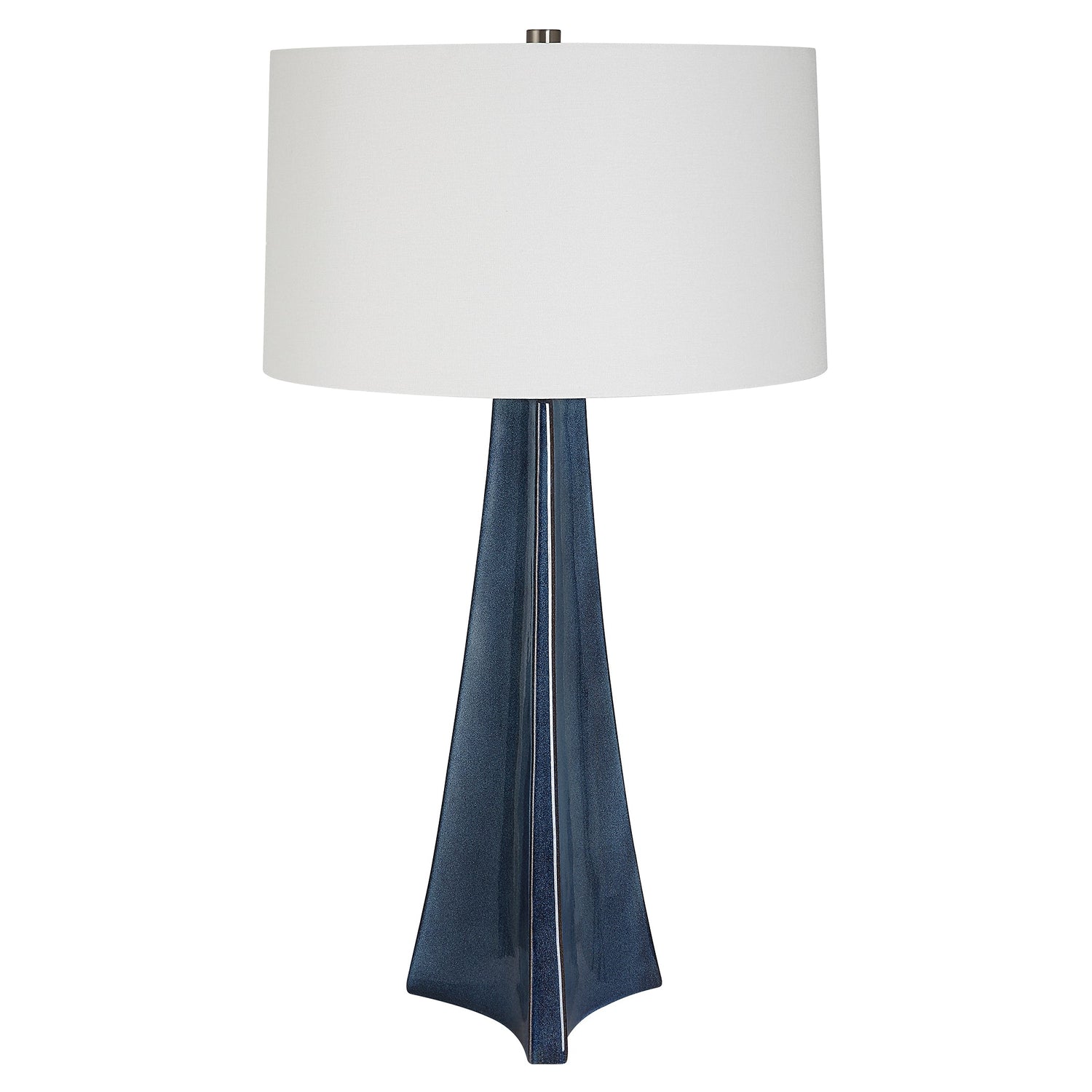 Uttermost Teramo Scalloped Ceramic Table Lamp - Home Elegance USA