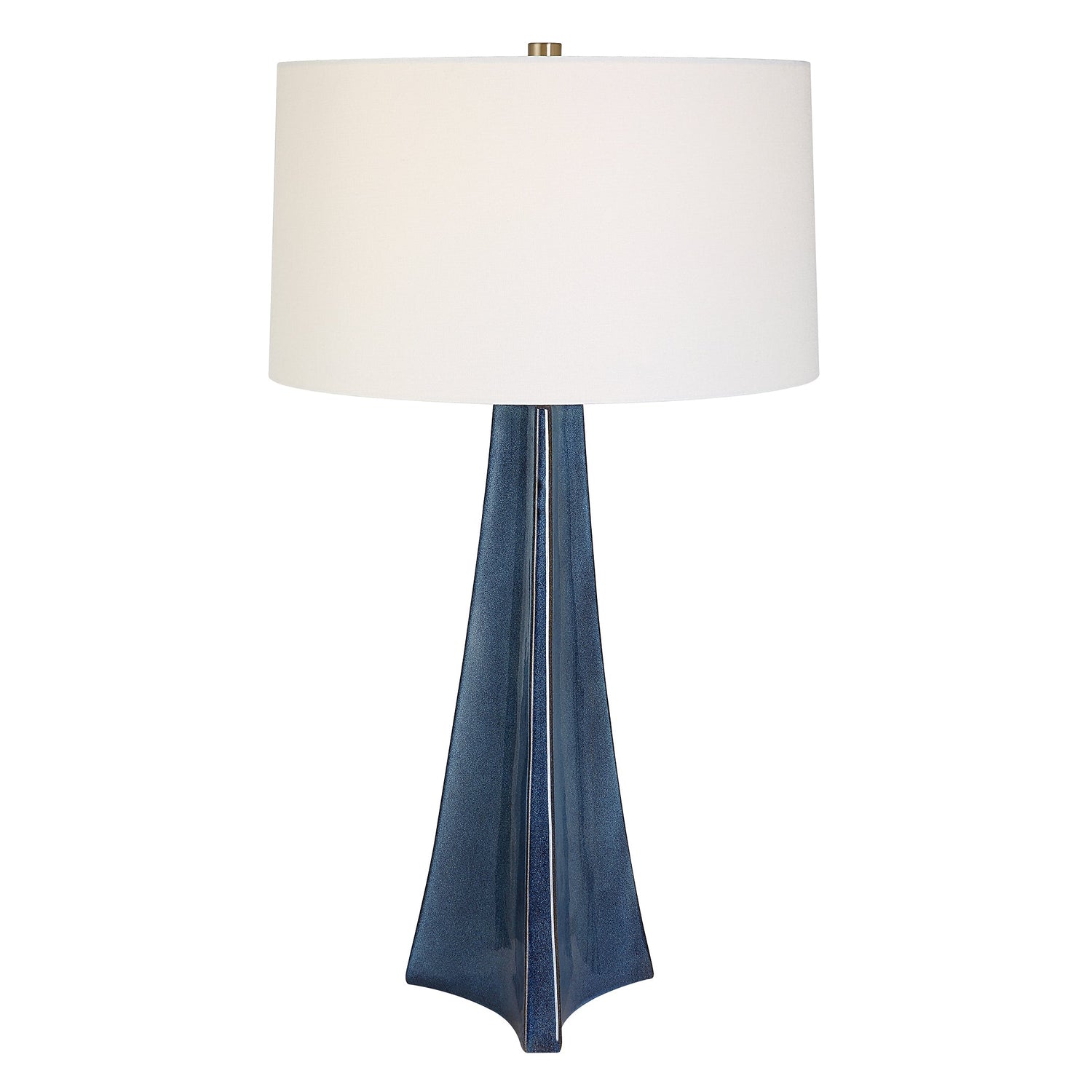 Uttermost Teramo Scalloped Ceramic Table Lamp - Home Elegance USA