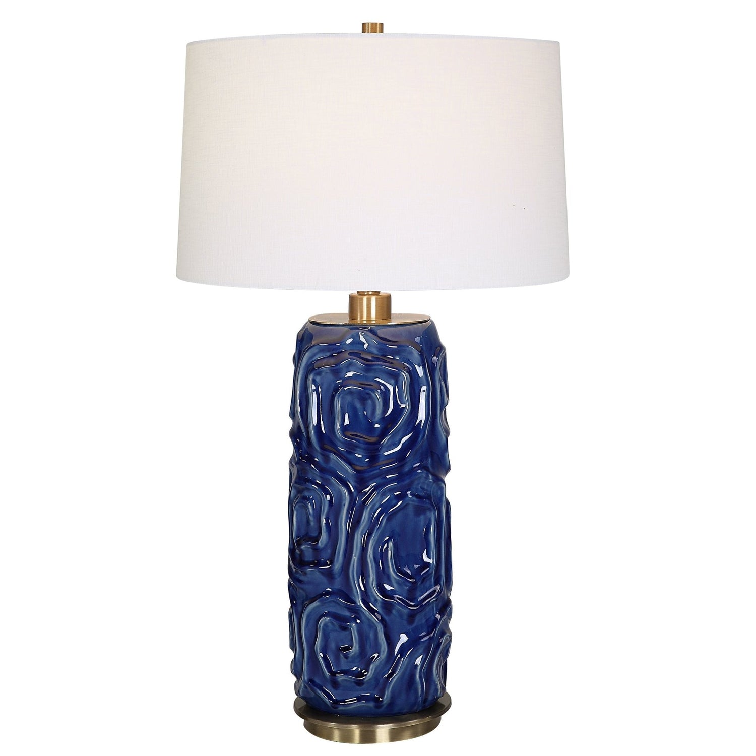 Uttermost Zade Blue Table Lamp - Home Elegance USA
