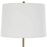 Annora Glossy White Table Lamp | Uttermost | Home Elegance USA