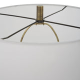 Annora Glossy White Table Lamp | Uttermost | Home Elegance USA