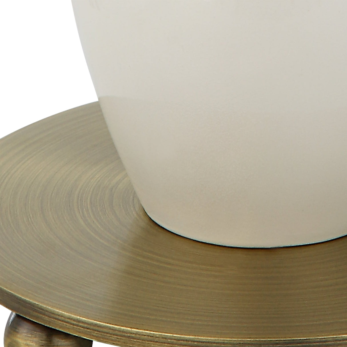 Annora Glossy White Table Lamp | Uttermost | Home Elegance USA