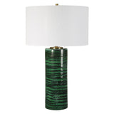 Uttermost Galeno Emerald Green Table Lamp - Home Elegance USA