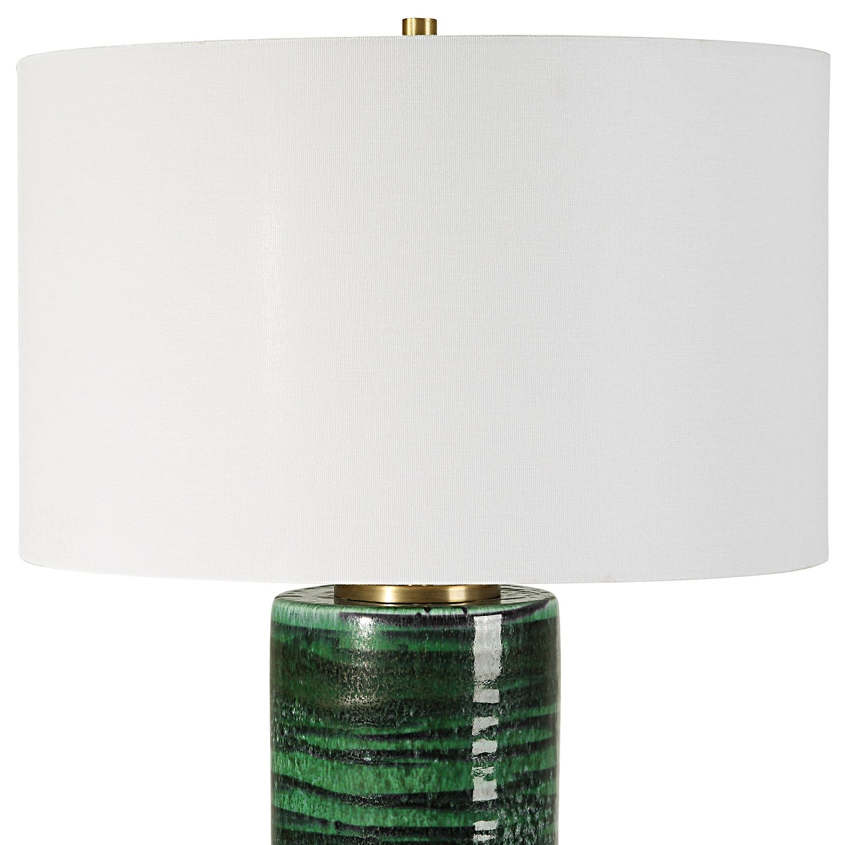 Uttermost Galeno Emerald Green Table Lamp - Home Elegance USA