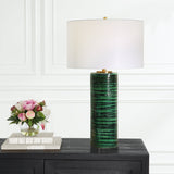 Uttermost Galeno Emerald Green Table Lamp - Home Elegance USA
