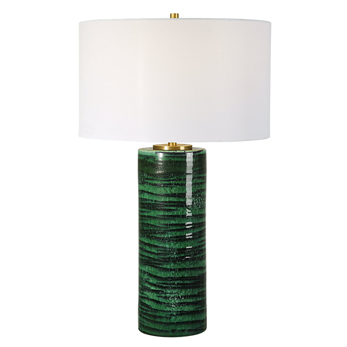 Uttermost Galeno Emerald Green Table Lamp - Home Elegance USA