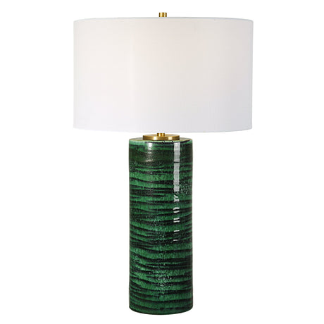 Uttermost Galeno Emerald Green Table Lamp - Home Elegance USA