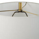 Uttermost Kaimana Aged Blue Buffet Lamp - Home Elegance USA