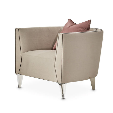 Michael Amini Linea Matching Chair - Home Elegance USA