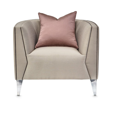 Michael Amini Linea Matching Chair - Home Elegance USA