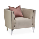 Michael Amini Linea Matching Chair - Home Elegance USA