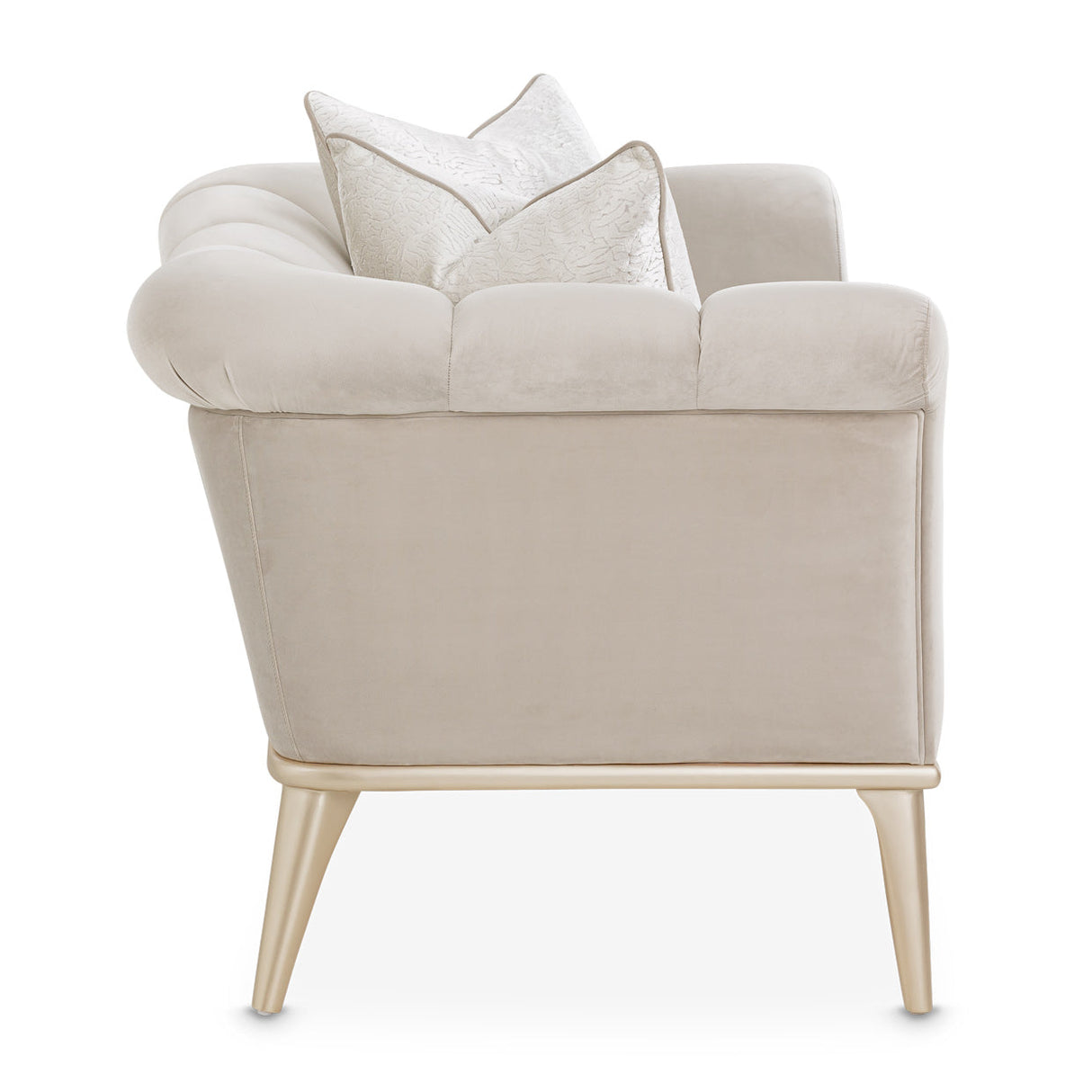 Michael Amini Yvette Chair And A Half - Home Elegance USA