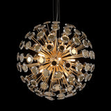 Aico Furniture - Pendant 18 Light Round Chandelier - Lt-Ch1002-18Gld