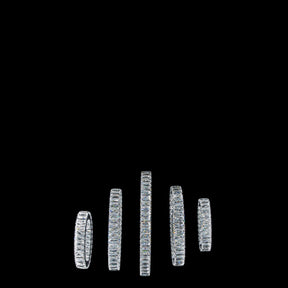 Solar Hoops Led Chandelier Small - Lt-Ch804 - Aico Furniture