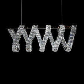 Loops Led Chandelier - Lt-Ch811 - Aico Furniture