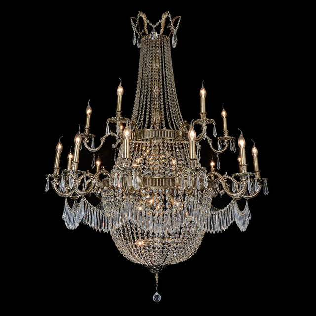 Michael Amini Lighting Summer Palace 30 Light Chandelier - Home Elegance USA