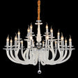 San Marco 21 Light Chandelier - Lt-Ch908-21Opl - Aico Furniture