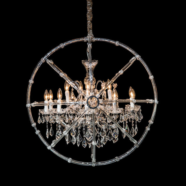 Aico Furniture - Pena 15 Light Chandelier - Lt-Ch921-15Clr