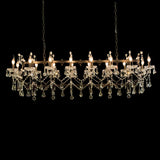 Aico Furniture - Gloucester 16 Light Chandelier - Lt-Ch957-16Blk