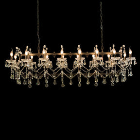 Gloucester 16 Light Chandelier - Lt-Ch957-16Blk - Aico Furniture