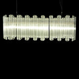 Aico Furniture - Octavious Rectangular 6 Light Chandelier - Lt-Ch963-6Clr